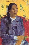 Paul Gauguin, Woman with a Flower